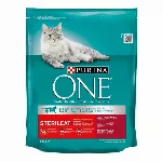 Sausas sterilizuotų kačių ėdalas PURINA ONE, 800 g