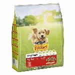 Sausas šunų ėdalas FRISKIES Active su jautiena, 3 kg