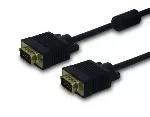 SAVIO CL-29 kabelis (D-Sub (VGA) M - D-Sub (VGA) M; 1,8 m; juoda spalva)