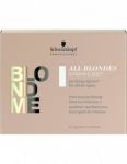 Schwarzkopf stipriklis geltoniems tonams pašalinti Schwarzkopf BlondMe All Blondes Vitamin C Shot 5x5g