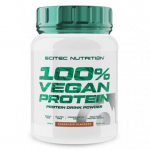 SCITEC 100% Vegan Protein - 1000g Šokoladas