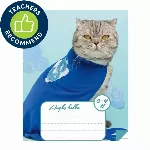 Segtas mokyklinis sąsiuvinis  205x165 mm, 12 lapų, 90gsm, linijomis