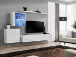 Sekcija Switch XV su LED apšvietimu, balta