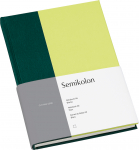 Semikolon Užrašų knygelė Cutting Edge glotnaus pobūdžio tamsiai žalia-kivio A5