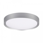 Sidabrinės spalvos LED lubinis šviestuvas ø 33 cm Clarimo - Trio