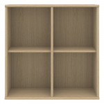 Sieninė ąžuolinė knygų lentyna Mistral 025