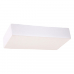 Sieninė lempa baltos spalvos Sarkan – Nice Lamps