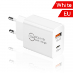 Sieninis greito krovimo įkroviklis 20W PD USB-C dviguba jungtis