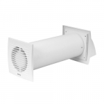 Sieninis rekuperatorius E-EXTRA EER150S, DN150, su sieniniu jungikliu