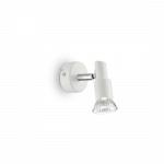 Sieninis šviestuvas, 1 lemputės SLEM, GU10, baltas