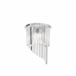 Sieninis šviestuvas, 3 lempučių CARLTON, E14, chromo spalvos