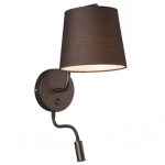 Sieninis šviestuvas Chicago BK + LED