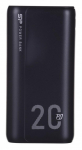 Silicon Power power bank QS15 20000mAh, black | SP20KMAPBKQS150K