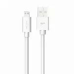 "SILICON POWER" USB - "Lightning" laidas LK15AL 1M PVC Mfi White