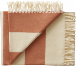 Silkeborg Uldspinderi Lovatiesė The Sweater oranžinės spalvos 130 x 190 cm