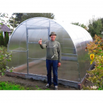 Šiltnamis SVAJONĖ (plotis 3m), danga 4 mm