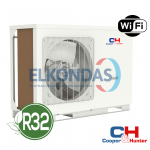 Šilumos siurblys oras-vanduo 3 serijos CH-HP8.0MIRK Monoblock UNITHERM su R32 freonu (-25°C)