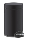 Šiukšliadėže Hansgrohe AddStoris juoda matinė 3l