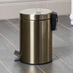 Šiukšliadėžė Sapho Bin bronza spalvos 3 litrai talpa