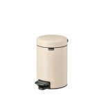 Šiukšlių dėžė BRABANTIA NewIcon, su pedalu, smėlio sp., 3 L