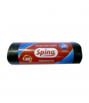 Šiukšlių maišai SPINO 35 l, 10mik., 20 vnt., juodi
