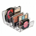 Skaidrus kosmetikos palečių dėklas iDesign Rain