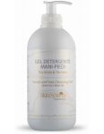 Skin System Cosmetics valomasis gelis rankoms ir kojoms žalioji ir juodoji arbata SkinSystem 500ml