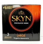 SKYN Large 3 vnt.