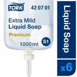 Skystas muilas Tork Premium Extra Mild (bekvapis) S1 (420701), 1l