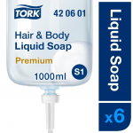 Skystas muilas Tork Shower Cream (dušo gelis) S1 (420601), 1l