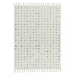 Smėlio spalvos kilimas Asiatic Carpets Dotty Multi, 80 x 150 cm