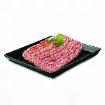 Smulkintas kiaulienos kumpis riebumas ne didesnis kaip 10%