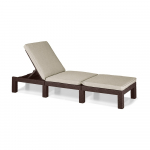 Sodo šezlongas rudos spalvos dirbtinis rotangas Daytona – Keter