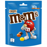 Šok.sald.su traškiu ryžių įdaru M&M'S, 187 g