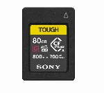 "Sony" CEA-G80T, 80 GB, CFexpress, 800 MB/s, 700 MB/s, juoda, geltona