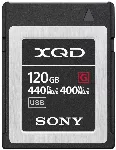 "Sony" QDG120F "Flash" atmintinė (120 GB), 120 GB, XQD, 440 MB/s, 400 MB/s, juoda