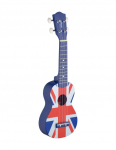Soprano ukulelė Stagg US UK-FLAG (+ dėklas)