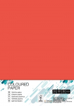 Spalvotas popierius College, A4, 80g, ZR09, raudonų plytų spalvos, 50 lapų