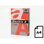 Spalvotas popierius Double A, 80g, A4, 500 lapų, Red