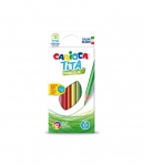 Spalvoti pieštukai CARIOCA TITA, tribriauniai, 12 spalvų