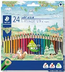 Spalvoti pieštukai Staedtler NORIS, 24 spalvos