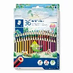 Spalvoti pieštukai STAEDTLER NORIS COLOUR 185, 36 spalvos