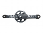 SRAM X01 Eagle DUB švaistikliai, 32T, 1x12 pavarų (Black), 170 mm
