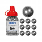 Šratukai / kulkos Razor Gun Silver BBS 4.5mm (airsoft) - 1500vnt.