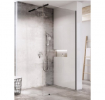 Stacionari dušo sienelė RAVAK Walk in Wall 60-160cm : Dydis - 150cm, Profilio spalva - Blizgi chromo, Stiklas - Skaidrus