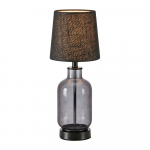 Stalinis šviestuvas juodos spalvos (aukštis 43 cm) iš džiuto Costero – Markslöjd