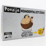 Stalo žaidimas "Poezija Neandertalietiškai", lietuvių kalba
