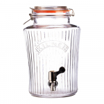Stiklinis gėrimų dozatorius su čiaupu Kilner Vintage, 5 l
