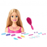 Stilizavimo galva BARBIE Styling Head, šviesūs plaukai HMD88