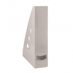 Stovas brošiūroms, pilkas